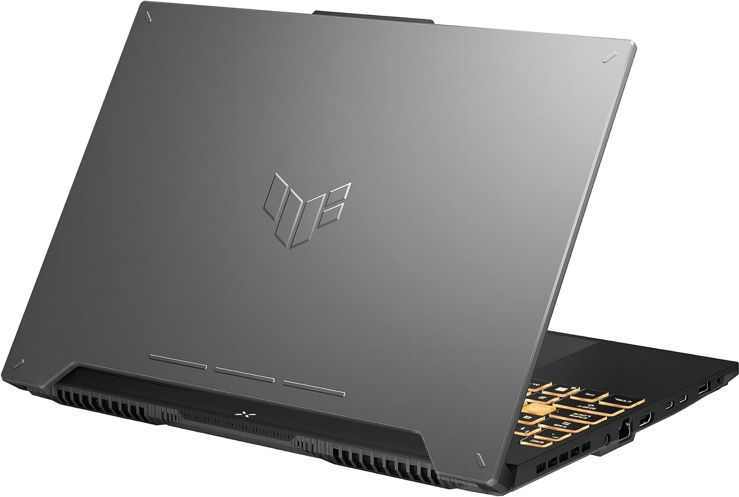 ASUS TUF Gaming F15 Gaming Laptop, 15.6” FHD 144Hz Display, Intel Core i7-12700H, GeForce RTX 4070 8GB GDDR6, 16GB DDR4, 1TB NVMe SSD, Wi-Fi 6, Windows 11, Mecha Gray English Arabic Keyboard ASUS TUF Gaming F15 Gaming Laptop, 15.6” FHD 144Hz Display, Intel Core i7-12700H, GeForce RTX 4070 8GB GDDR6, 16GB DDR4, 1TB NVMe SSD, Wi-Fi 6, Windows 11, Mecha Gray English Arabic Keyboard